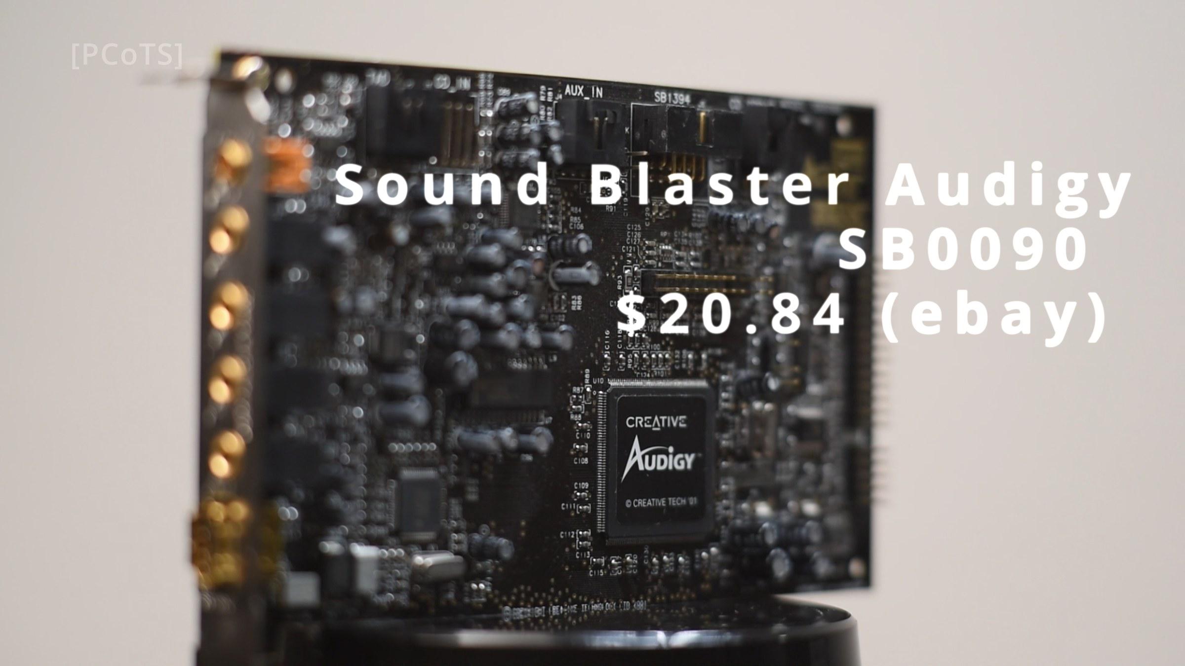 Sound Blaster Audigy SB0090